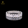 Arivae Emerald Cut Diamond Eternity Ring